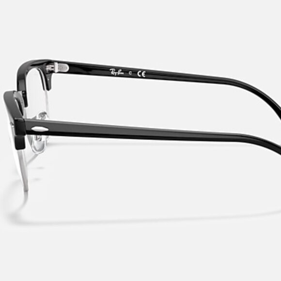 Ray-Ban RX5154 2000 Polished Black on Silver Frames - Picture 2 of 4